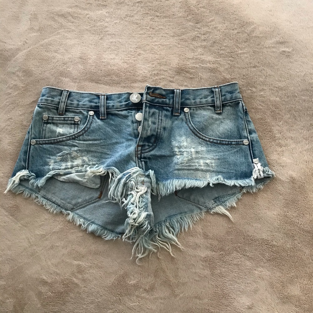 One Teaspoon Trash Whores Shorts